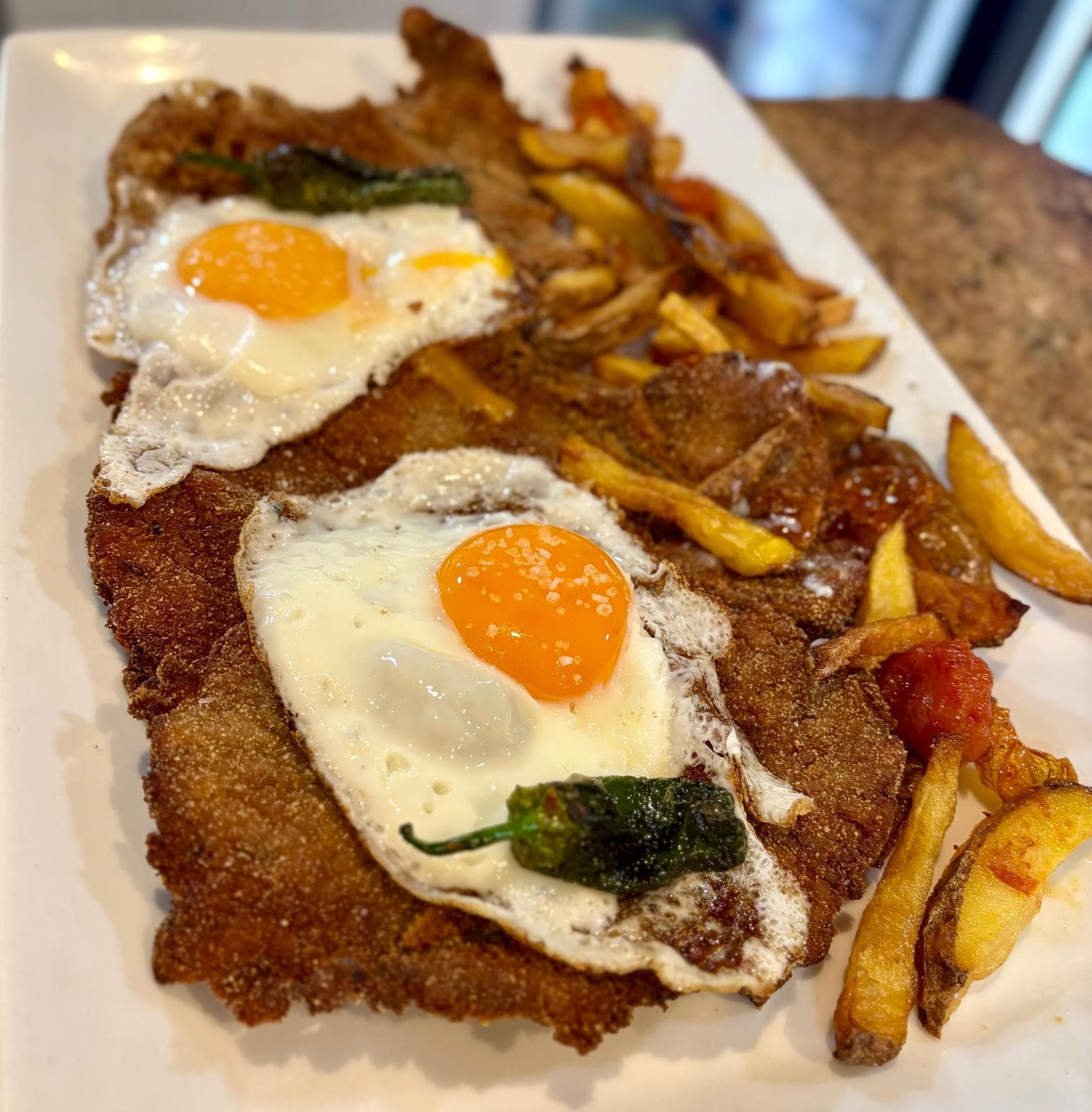 Plato terminado listo para salir